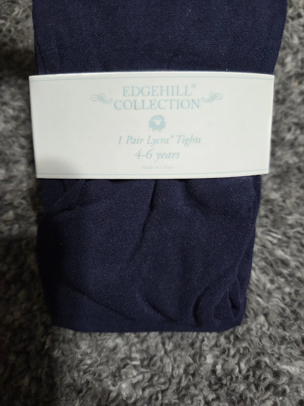 Edgehill Collection Navy Kids Tights